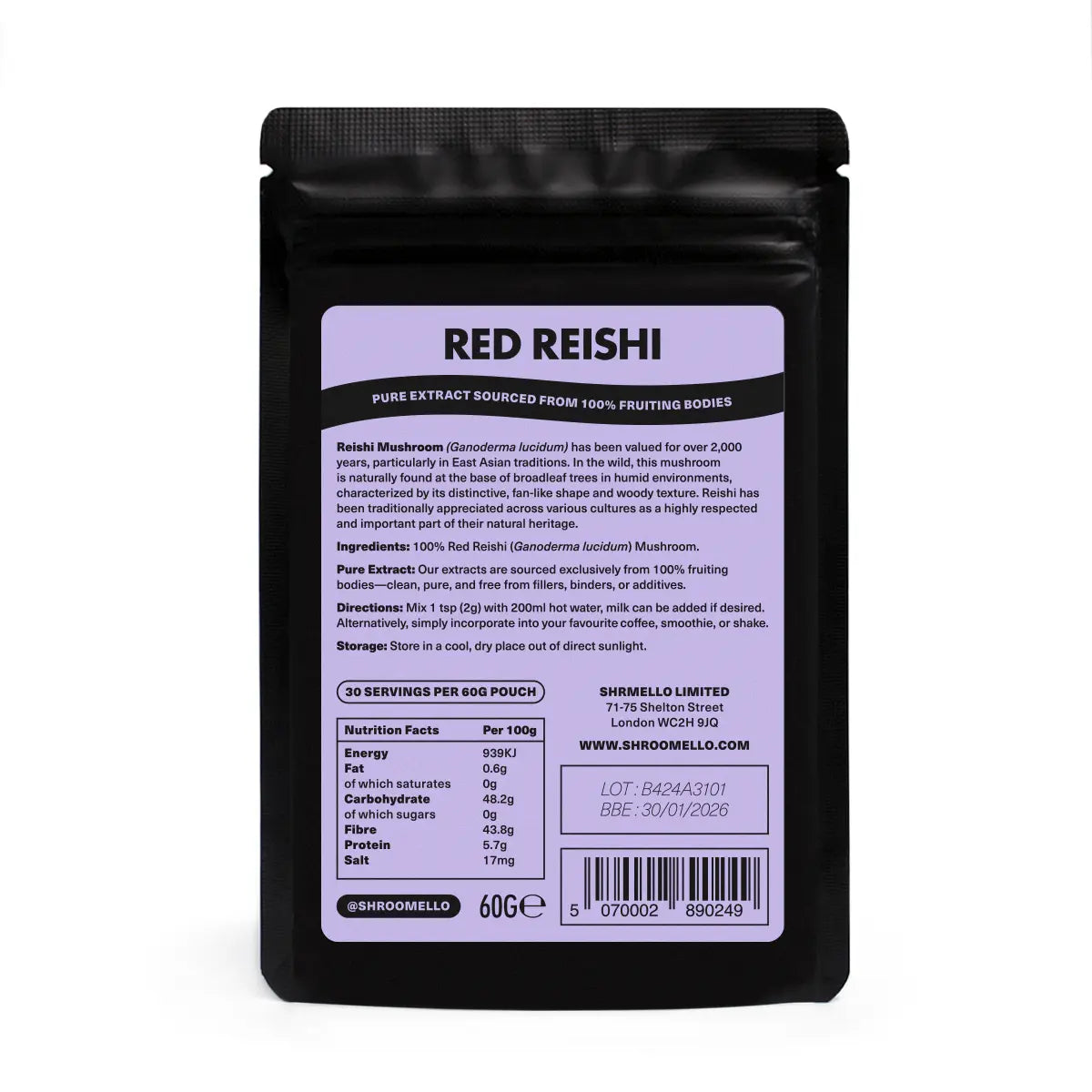 Reishi Mushroom Powder